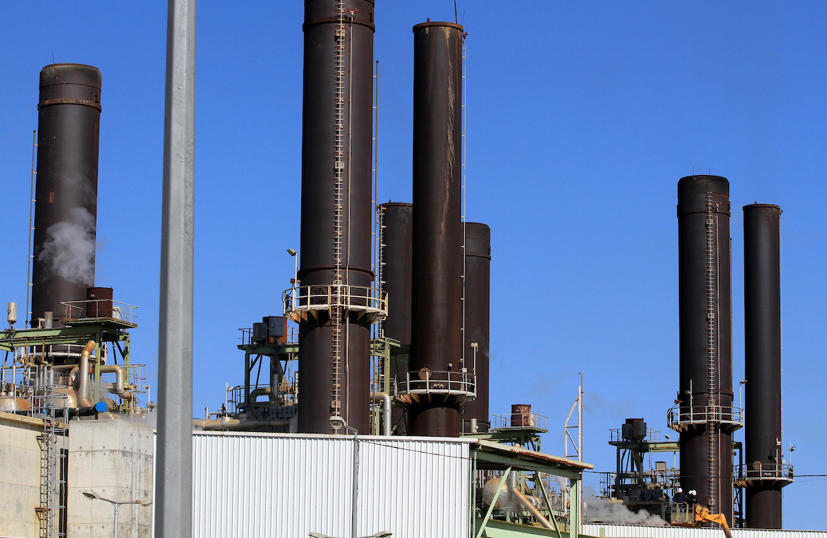 تشغيل محطة توليد كهرباء غزة بالغاز القطري